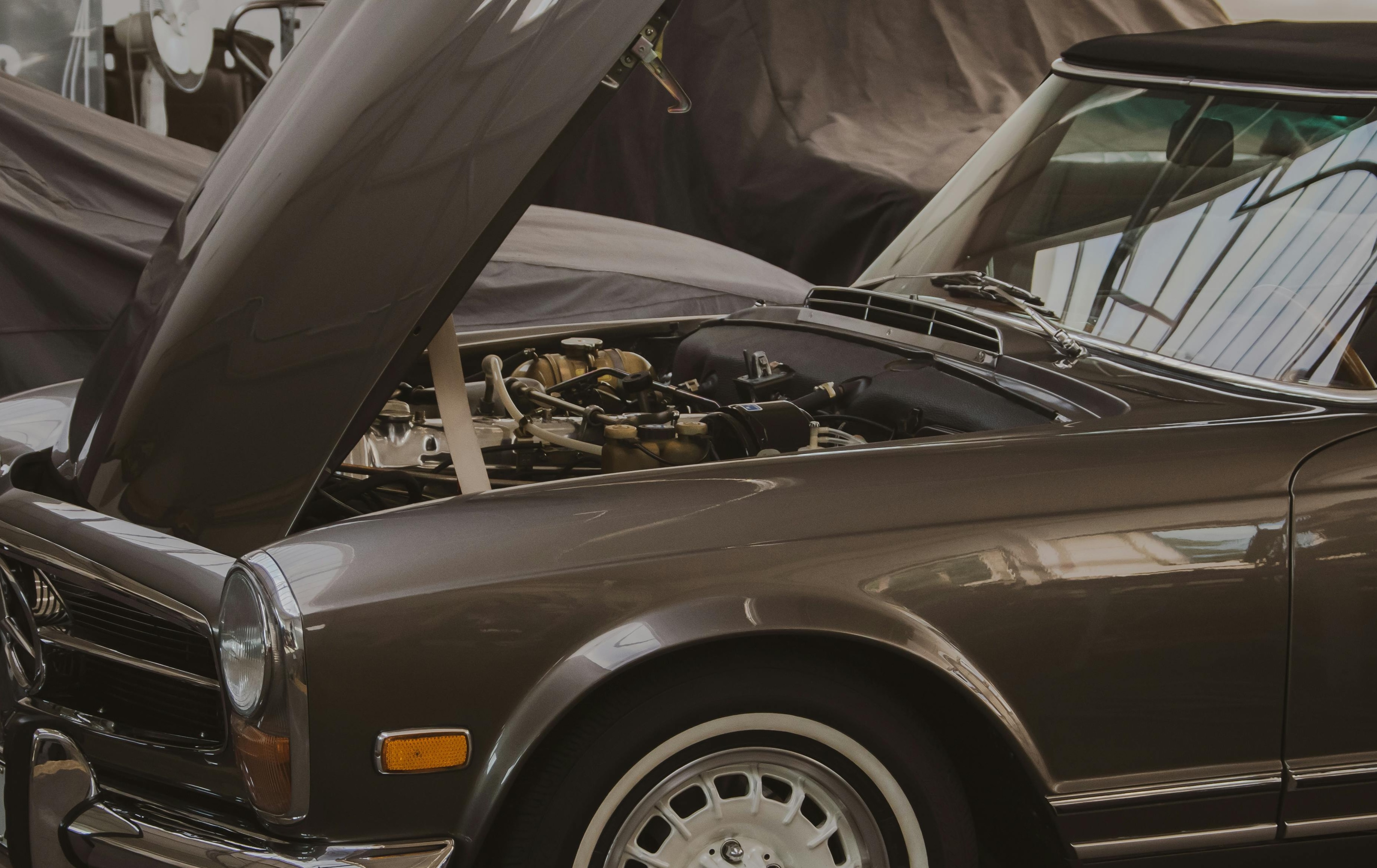 Classic vehicle at Universal Classic Cars — Ice Clean Works pilot